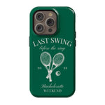 Last Swing | Green Bachelorette Case Phone Case Casetry Essential + MagSafe® iPhone 14 Pro 