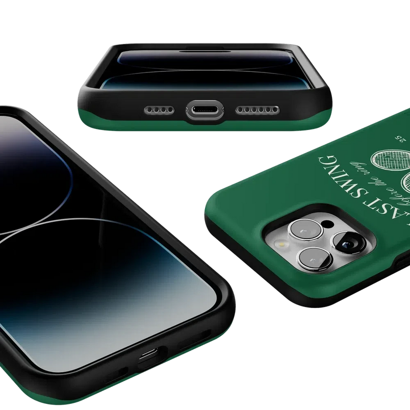 Last Swing | Green Bachelorette Case Phone Case Casetry 