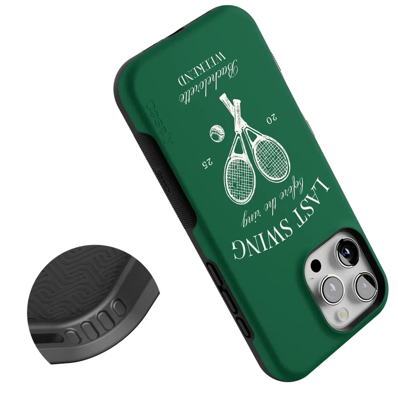 Last Swing | Green Bachelorette Case Phone Case Casetry 