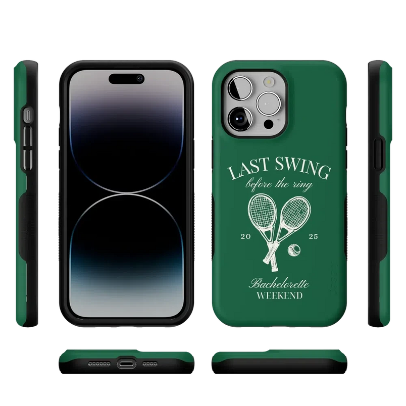 Last Swing | Green Bachelorette Case Phone Case Casetry 