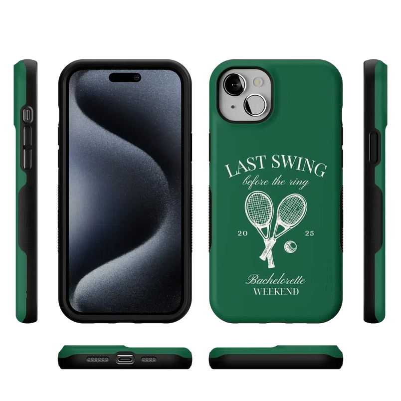Last Swing | Green Bachelorette Case Phone Case Casetry 
