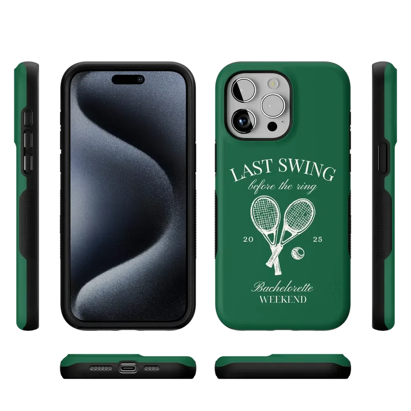 Last Swing | Green Bachelorette Case Phone Case Casetry 