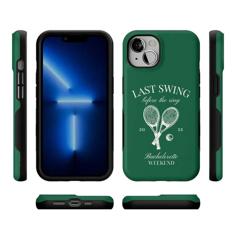 Last Swing | Green Bachelorette Case Phone Case Casetry 