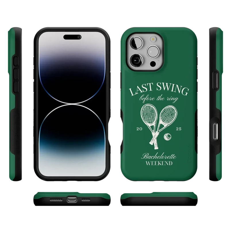 Last Swing | Green Bachelorette Case Phone Case Casetry 