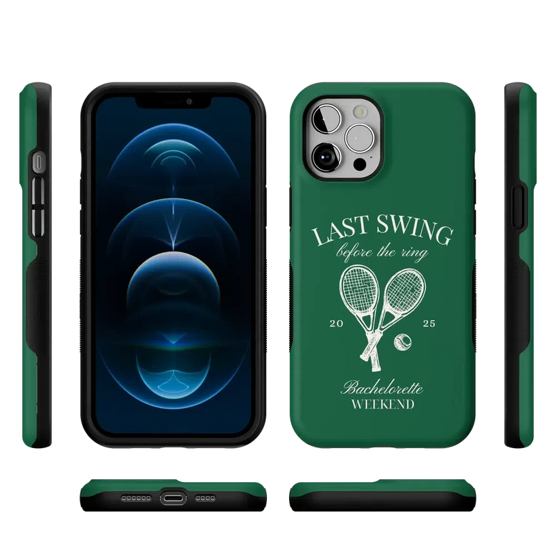 Last Swing | Green Bachelorette Case Phone Case Casetry 