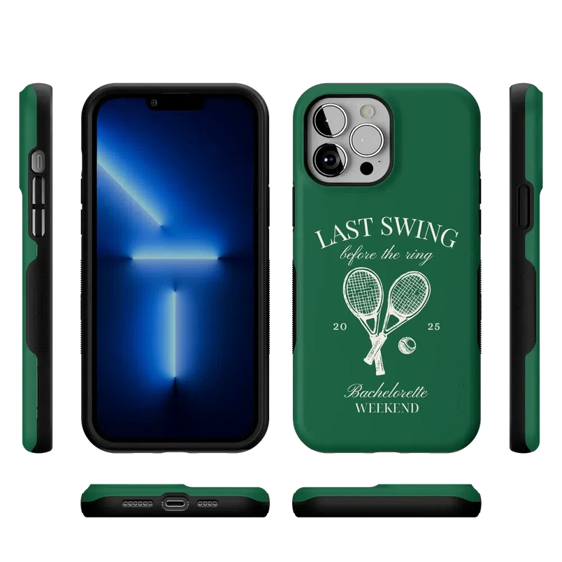 Last Swing | Green Bachelorette Case Phone Case Casetry 