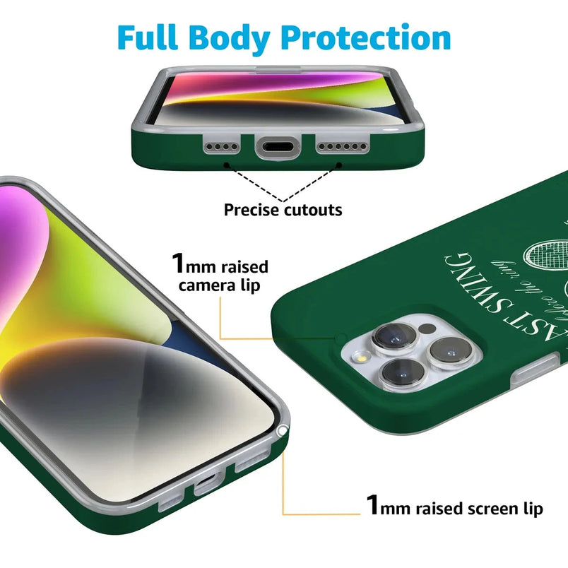 Last Swing | Green Bachelorette Case Phone Case Casetry 