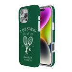 Last Swing | Green Bachelorette Case Phone Case Casetry 