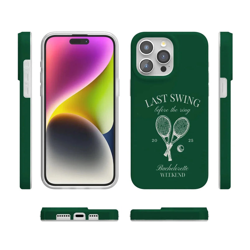Last Swing | Green Bachelorette Case Phone Case Casetry 