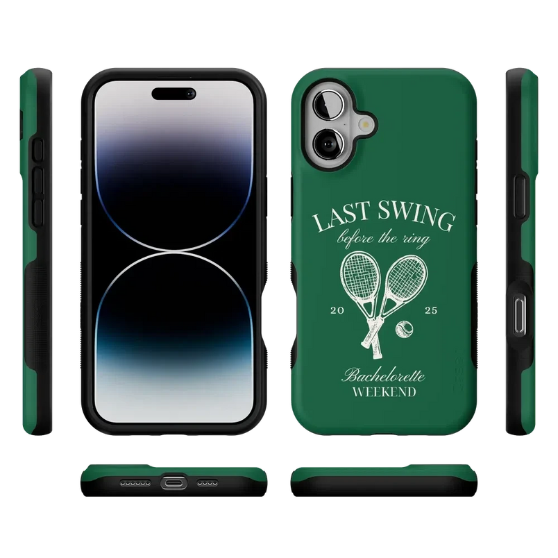 Last Swing | Green Bachelorette Case Phone Case Casetry 