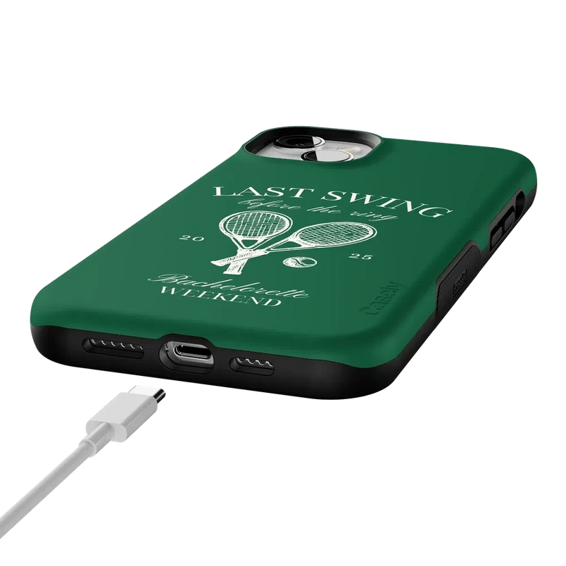 Last Swing | Green Bachelorette Case Phone Case Casetry 