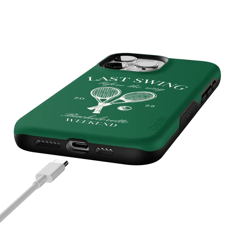 Last Swing | Green Bachelorette Case Phone Case Casetry 
