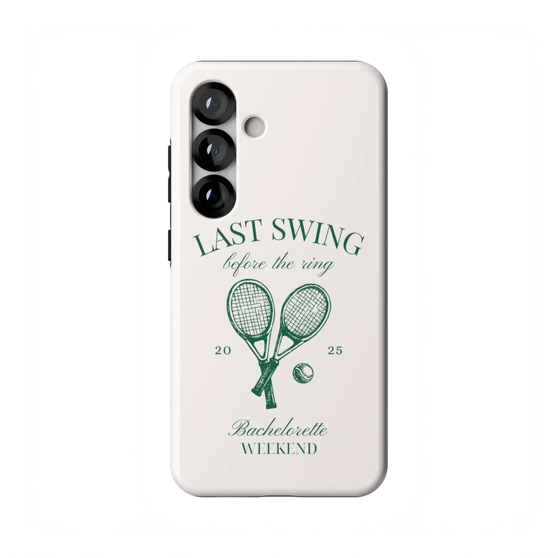 Last Swing | Off-White Bachelorette Case Phone Case Casetry Bold Flex + MagSafe® Galaxy S25 