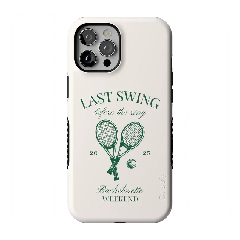 Last Swing | Off-White Bachelorette Case Phone Case Casetry Bold Flex + MagSafe® iPhone 12 Pro Max 