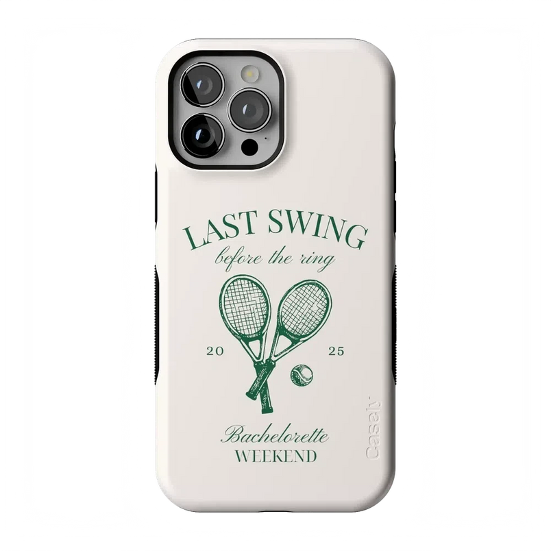 Last Swing | Off-White Bachelorette Case Phone Case Casetry Bold Flex + MagSafe® iPhone 13 Pro Max 
