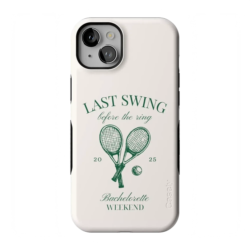 Last Swing | Off-White Bachelorette Case Phone Case Casetry Bold Flex + MagSafe® iPhone 15 Plus 