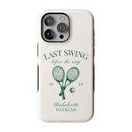 Last Swing | Off-White Bachelorette Case Phone Case Casetry Bold Flex + MagSafe® iPhone 15 Pro Max 