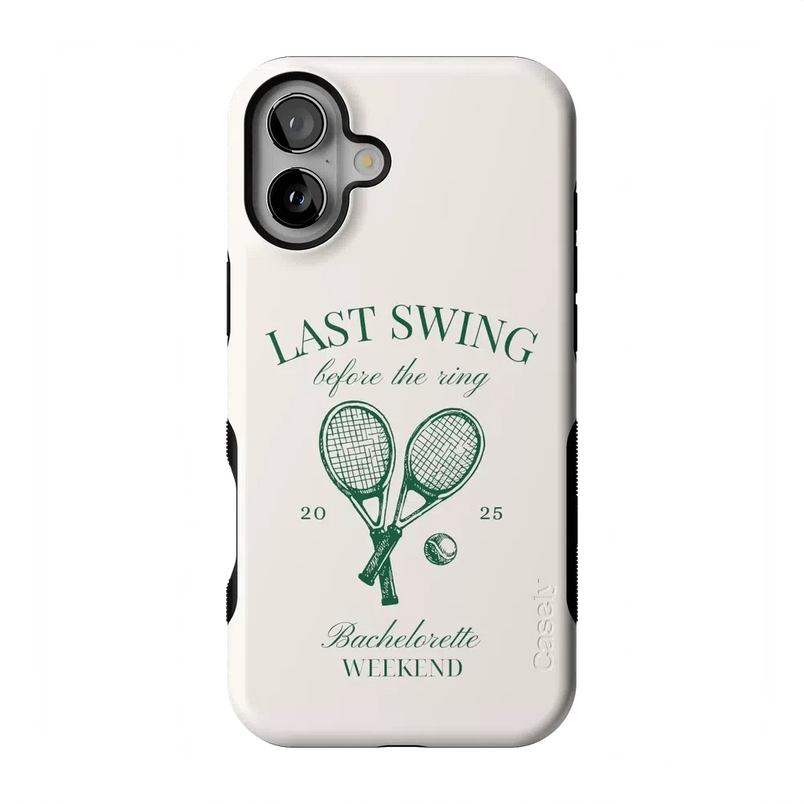 Last Swing | Off-White Bachelorette Case Phone Case Casetry Bold Flex + MagSafe® iPhone 16 Plus 