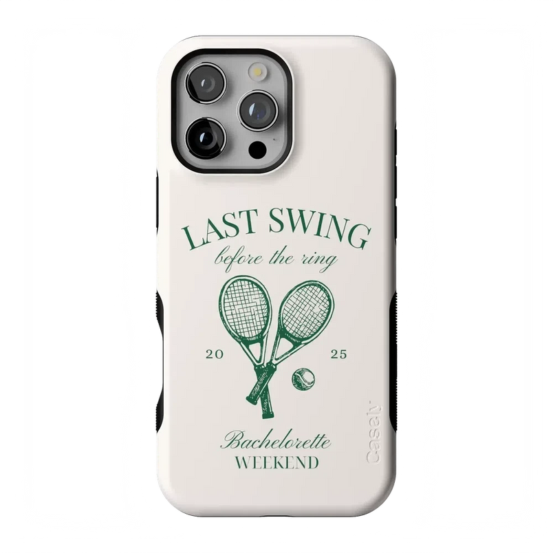 Last Swing | Off-White Bachelorette Case Phone Case Casetry Bold Flex + MagSafe® iPhone 16 Pro Max 