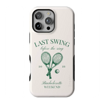 Last Swing | Off-White Bachelorette Case Phone Case Casetry Bold Flex + MagSafe® iPhone 16 Pro Max 