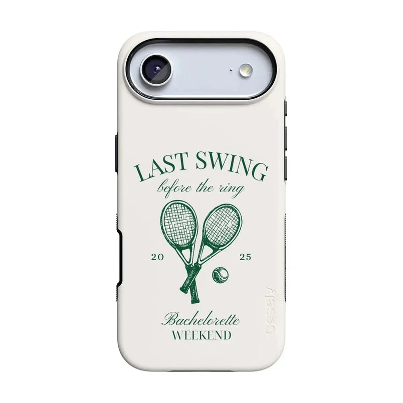 Last Swing | Off-White Bachelorette Case Phone Case Casetry Bold Flex + MagSafe® iPhone 17 Air 