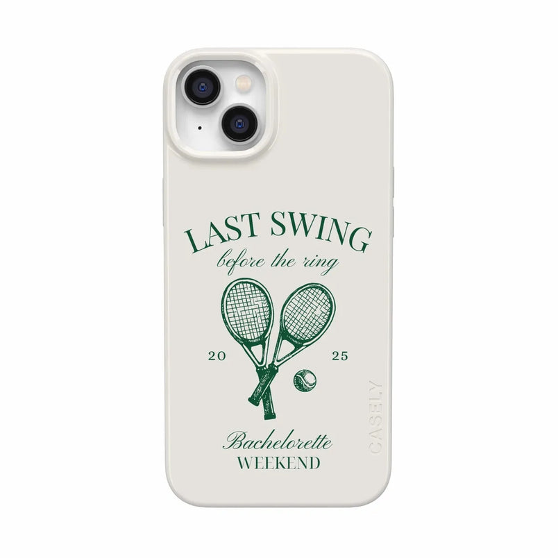 Last Swing | Off-White Bachelorette Case Phone Case Casetry Classic + MagSafe® iPhone 14 Plus 
