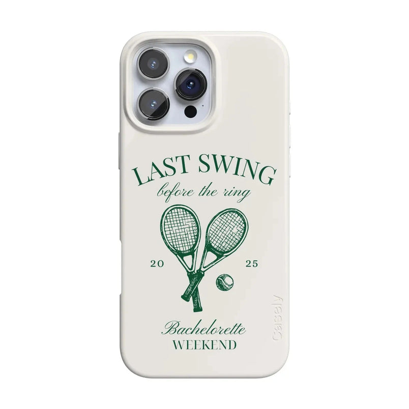 Last Swing | Off-White Bachelorette Case Phone Case Casetry Classic + MagSafe® iPhone 16 Pro Max 