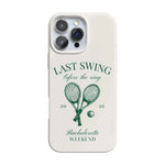 Last Swing | Off-White Bachelorette Case Phone Case Casetry Classic + MagSafe® iPhone 16 Pro Max 