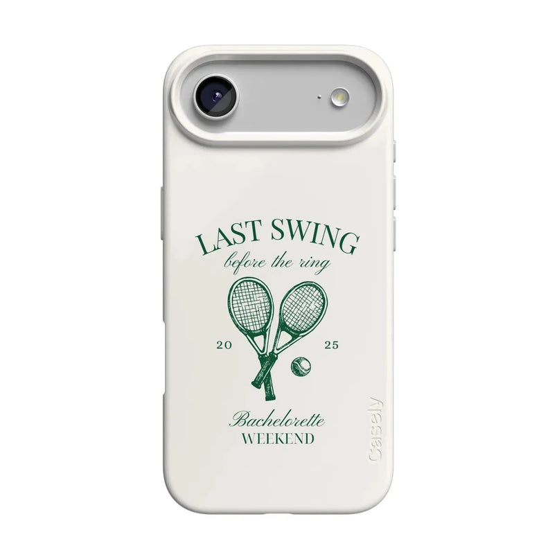 Last Swing | Off-White Bachelorette Case Phone Case Casetry Classic + MagSafe® iPhone 17 Air 