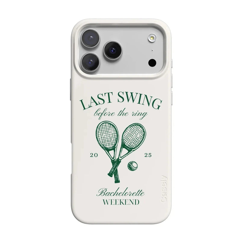 Last Swing | Off-White Bachelorette Case Phone Case Casetry Classic + MagSafe® iPhone 17 Pro Max 