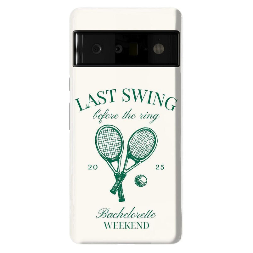 Last Swing | Off-White Bachelorette Case Phone Case Casetry Essential Google Pixel 6 Pro 