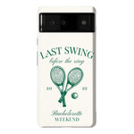 Last Swing | Off-White Bachelorette Case Phone Case Casetry Essential Google Pixel 6 