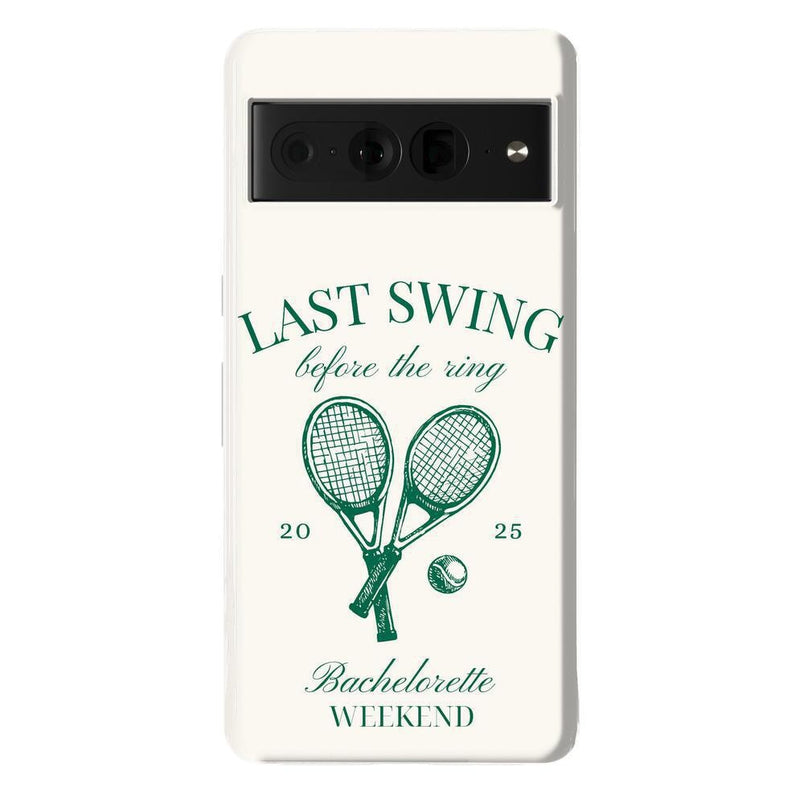 Last Swing | Off-White Bachelorette Case Phone Case Casetry Essential Google Pixel 7 Pro 