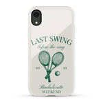Last Swing | Off-White Bachelorette Case Phone Case Casetry Essential iPhone XR 