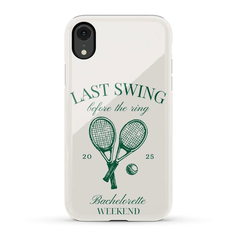 Last Swing | Off-White Bachelorette Case Phone Case Casetry Essential iPhone XR 