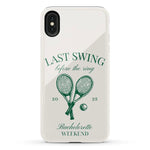Last Swing | Off-White Bachelorette Case Phone Case Casetry Essential iPhone XS Max 