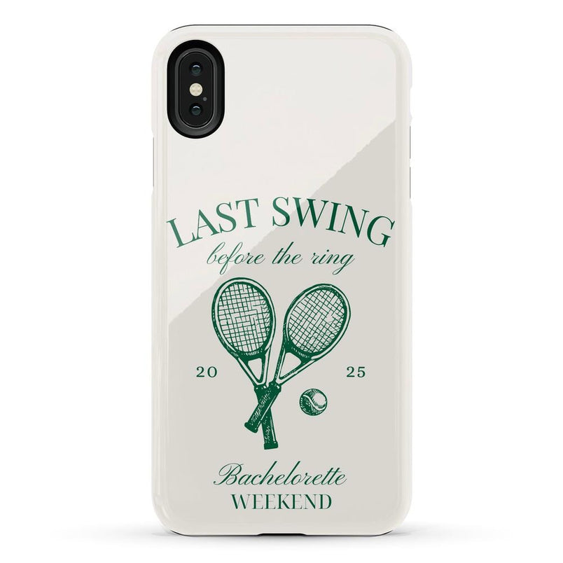 Last Swing | Off-White Bachelorette Case Phone Case Casetry Essential iPhone XS Max 