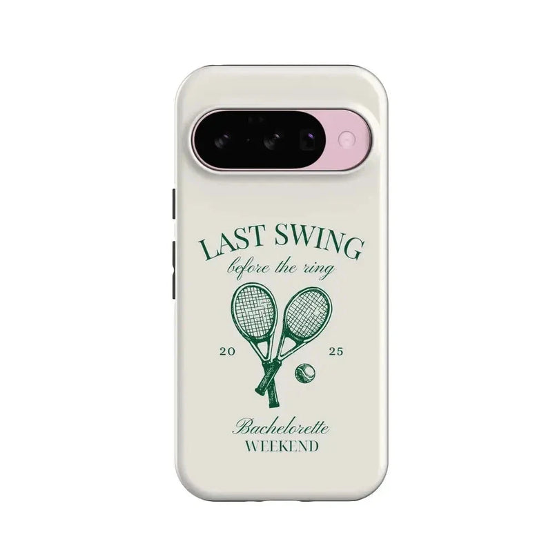 Last Swing | Off-White Bachelorette Case Phone Case Casetry Essential + MagSafe® Google Pixel 10 