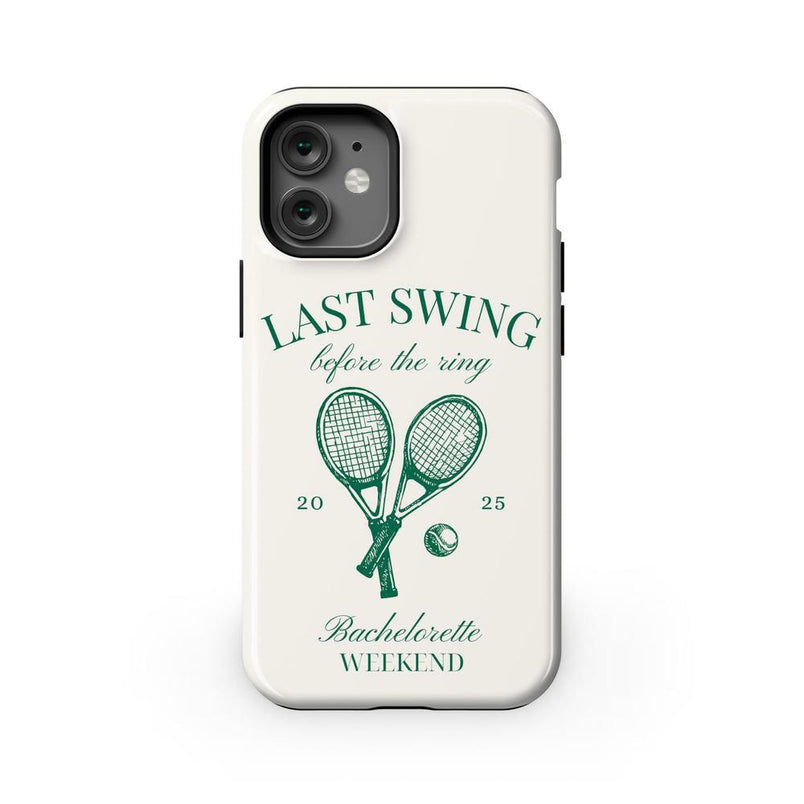 Last Swing | Off-White Bachelorette Case Phone Case Casetry Essential + MagSafe® iPhone 12 Mini 