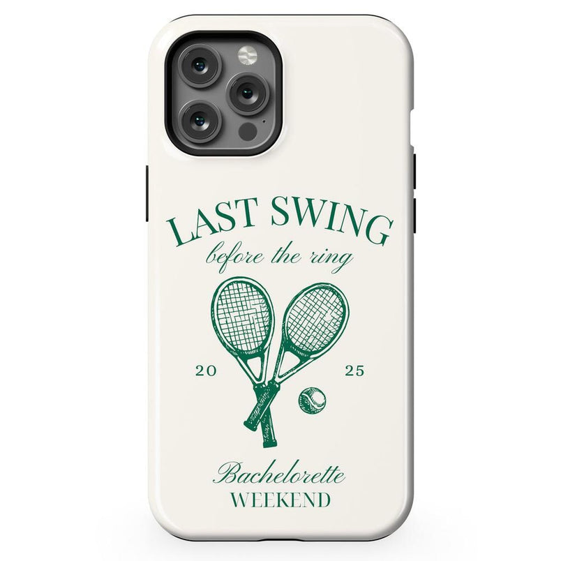 Last Swing | Off-White Bachelorette Case Phone Case Casetry Essential + MagSafe® iPhone 12 Pro Max 
