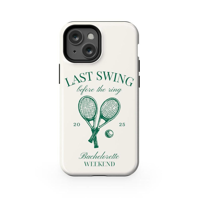 Last Swing | Off-White Bachelorette Case Phone Case Casetry Essential + MagSafe® iPhone 13 Mini 