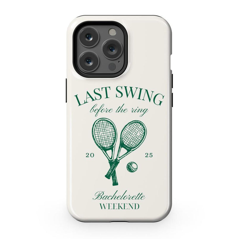 Last Swing | Off-White Bachelorette Case Phone Case Casetry Essential + MagSafe® iPhone 13 Pro 