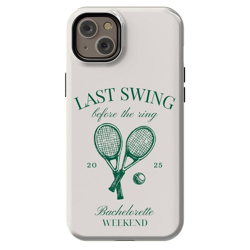 Last Swing | Off-White Bachelorette Case Phone Case Casetry Essential + MagSafe® iPhone 14 Plus 