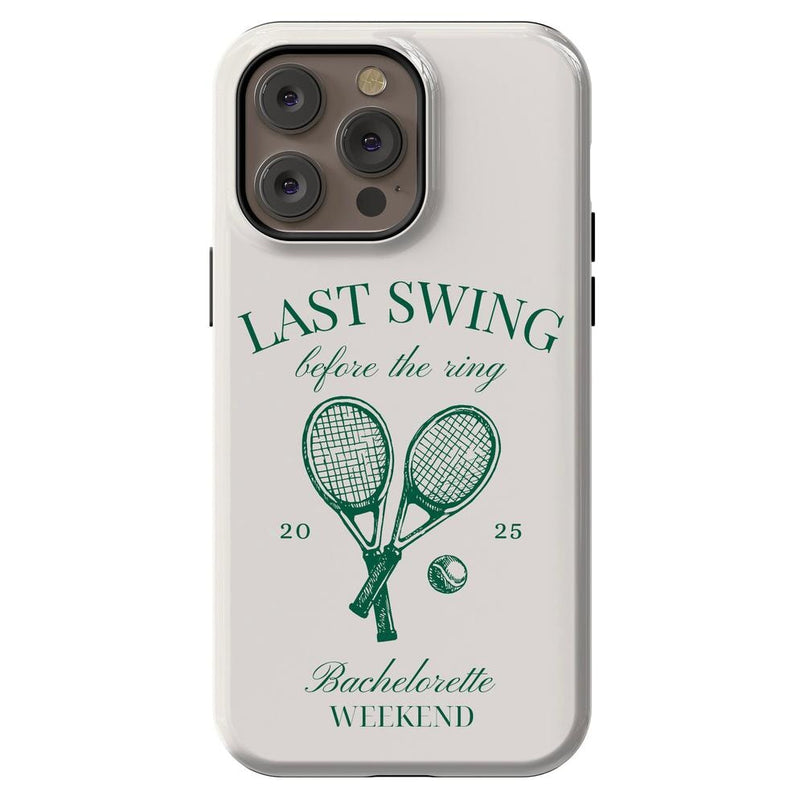 Last Swing | Off-White Bachelorette Case Phone Case Casetry Essential + MagSafe® iPhone 14 Pro Max 