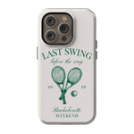 Last Swing | Off-White Bachelorette Case Phone Case Casetry Essential + MagSafe® iPhone 14 Pro 