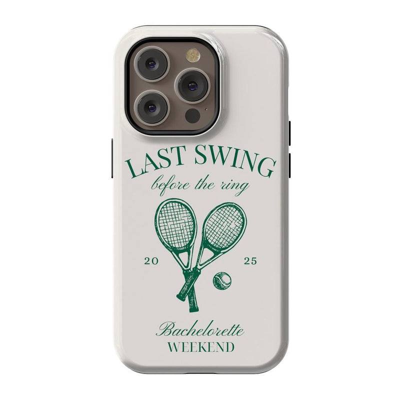 Last Swing | Off-White Bachelorette Case Phone Case Casetry Essential + MagSafe® iPhone 14 Pro 