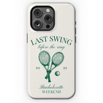 Last Swing | Off-White Bachelorette Case Phone Case Casetry Essential + MagSafe® iPhone 15 Pro Max 