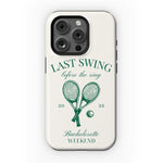 Last Swing | Off-White Bachelorette Case Phone Case Casetry Essential + MagSafe® iPhone 15 Pro 