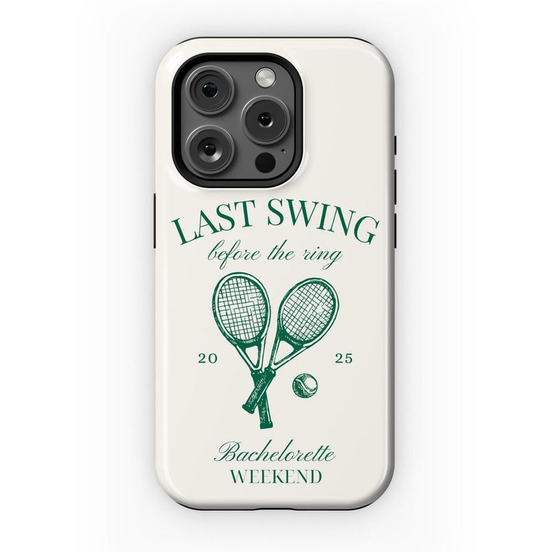 Last Swing | Off-White Bachelorette Case Phone Case Casetry Essential + MagSafe® iPhone 15 Pro 