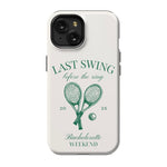 Last Swing | Off-White Bachelorette Case Phone Case Casetry Essential + MagSafe® iPhone 15 